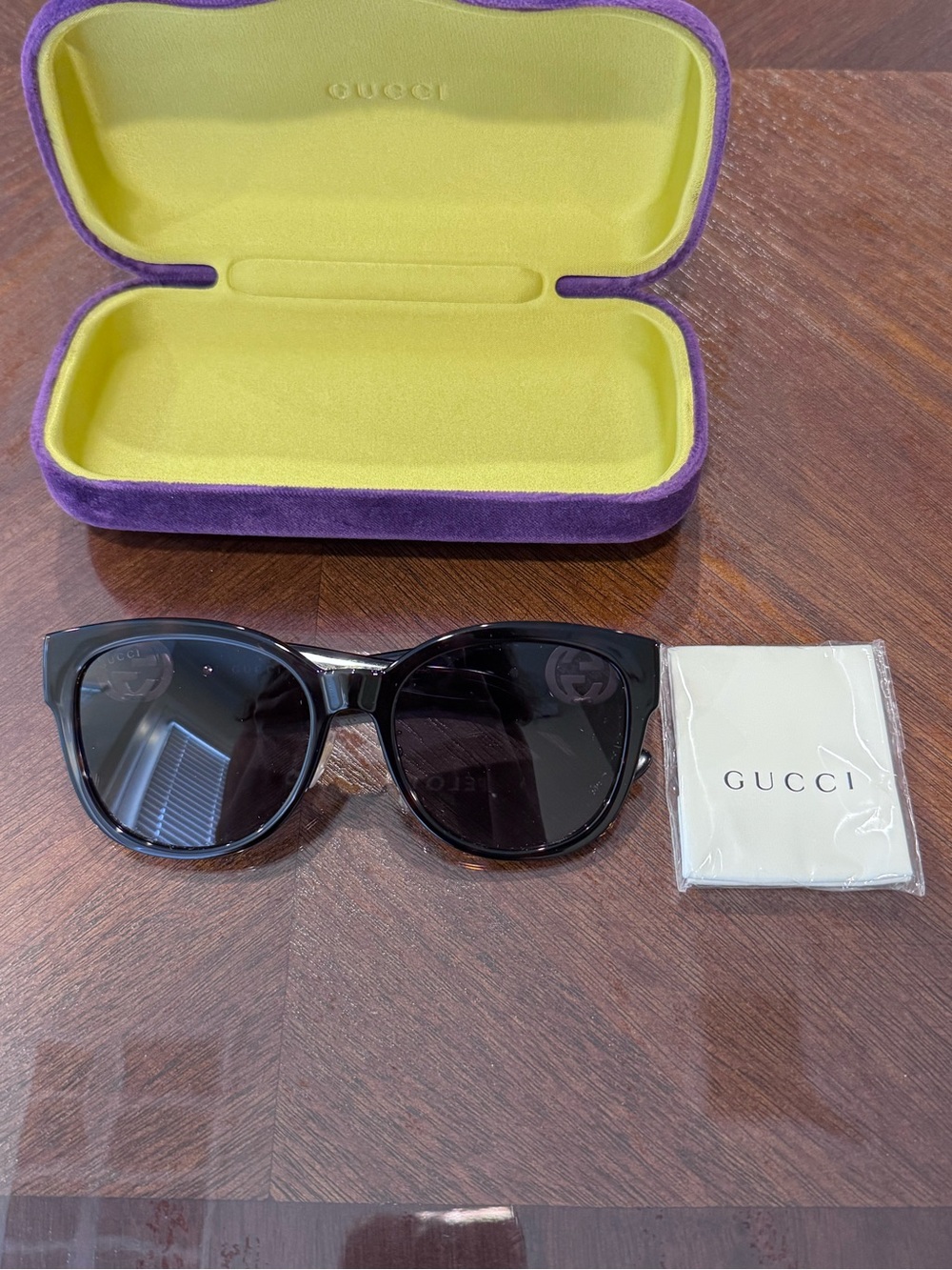 Gucci 56MM Square Sunglasses. New!